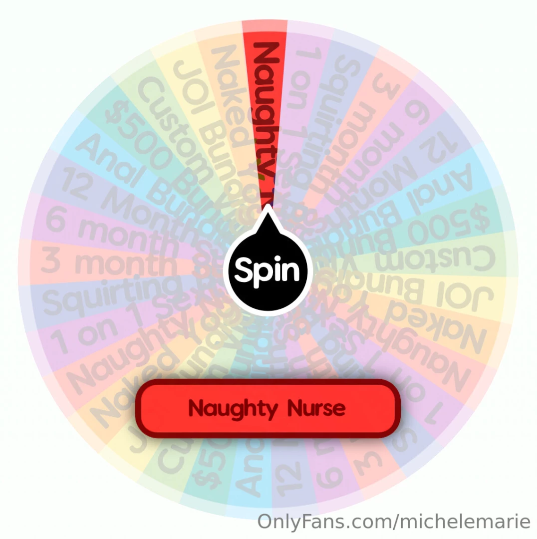Someone just took a spin and won my naughty nurse video god that one part 3 