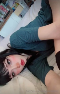 Let s do it here on my couch