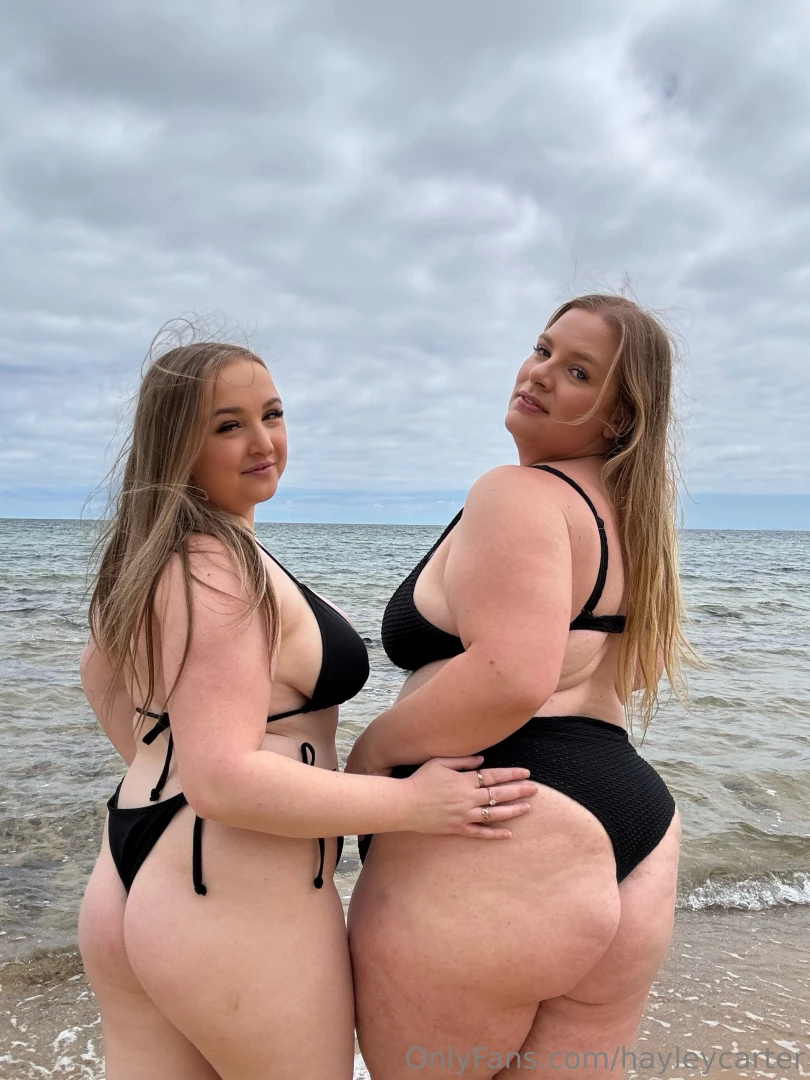 Secluded nude beach all to ourselves of course we had to get our tits part 3 
