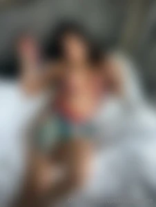 Topless in bed feeling relaxed and a little naughty ready to see where