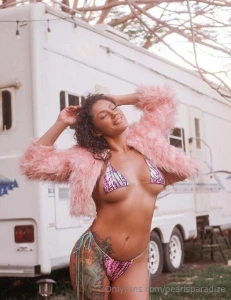 Cute fighter girl with a mean side-hug