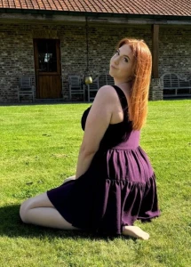 On my knees but still as tall as you