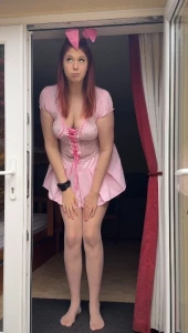Tall bunny always has problems with doors