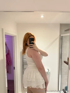 Felt like wearing a little white today