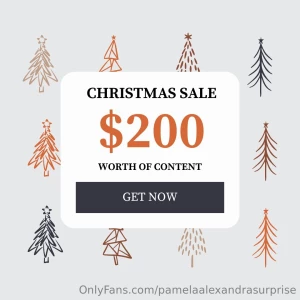 Special early christmas gift 90 off