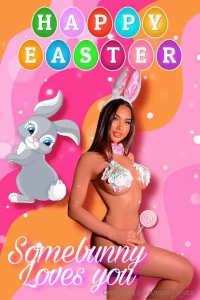 Happy easter shall we exchange gifts the more tips you get the tastier