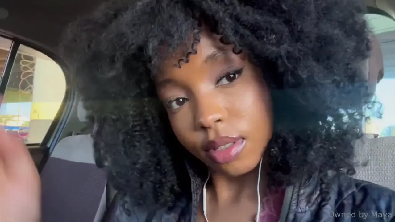 This hot kitty is waiting for the big gift from santa with a chocolate 