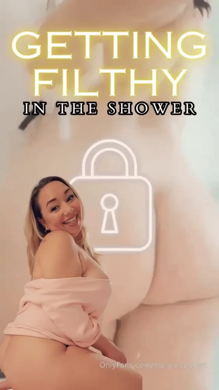 Wanna see exactly how filthy i got in the shower unlock now for 35 