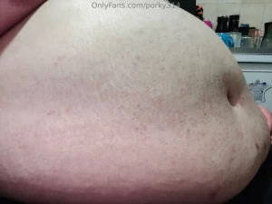 Pictures and weigh in video watch me stuff myself full tonight the part 1