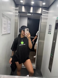 Oops the elevator doors opened when i took this pic