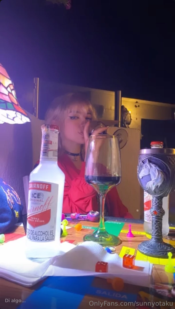 Come here babyy 3 let s have a lil party i just wanted to drink a bit 