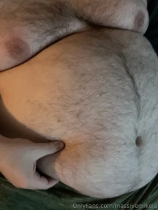 Stuffed myself with pizza last night part 3