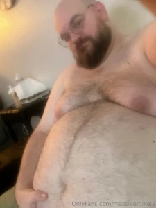 Stuffed myself with pizza last night part 2