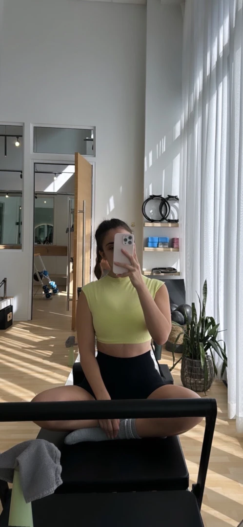 I love a good pilates burn 