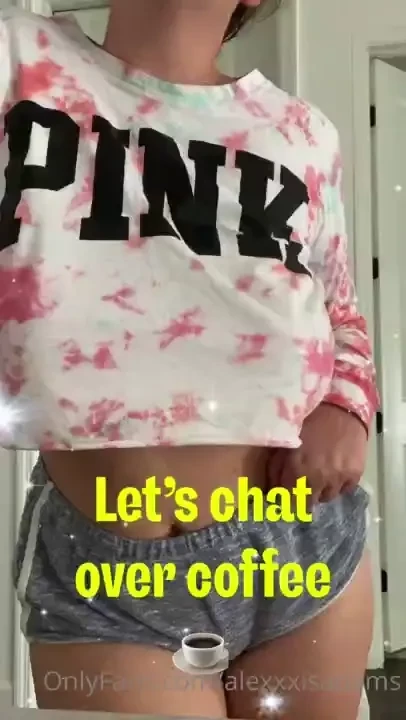 Treat me daddy i need coffee hehe 