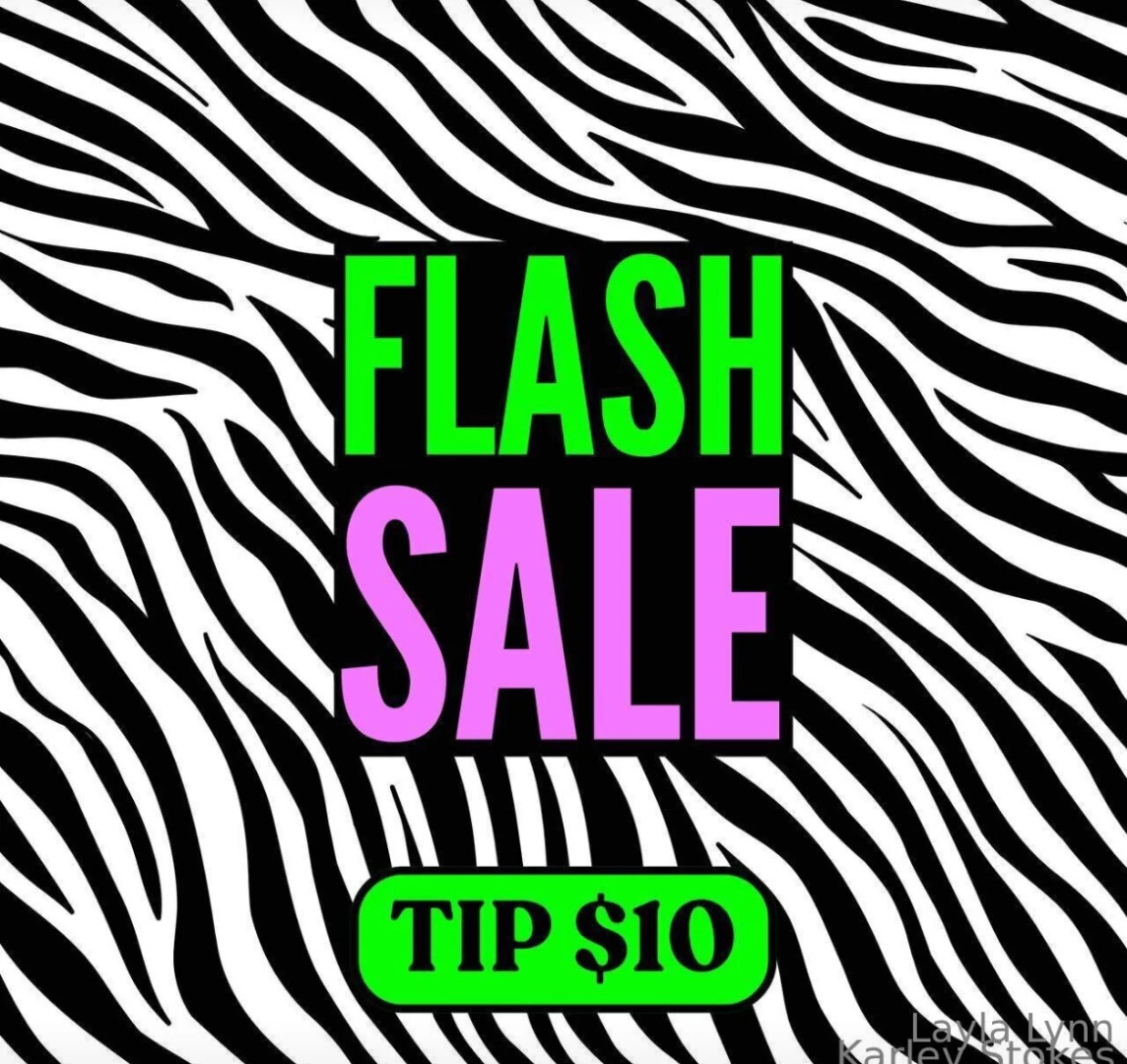 Flaaaaash sale 