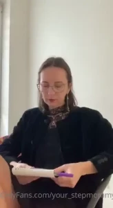 Today your mommy will be in the form of a teacher i saw how your