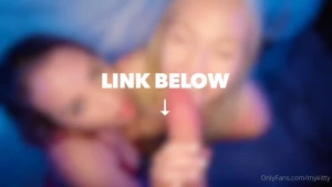 Flew in my girlfriend to help me suck my husbands cock i picked up