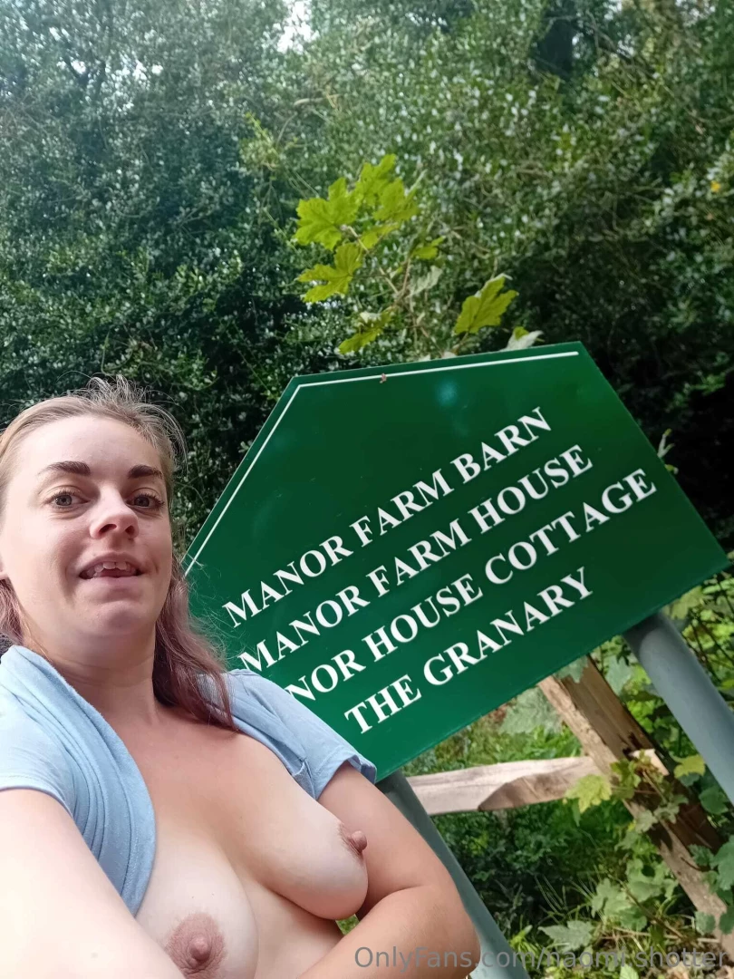 Around pirbright village with my tits out p pirbright surrey woking part 3 