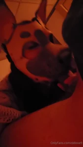 I love hearing him moan
