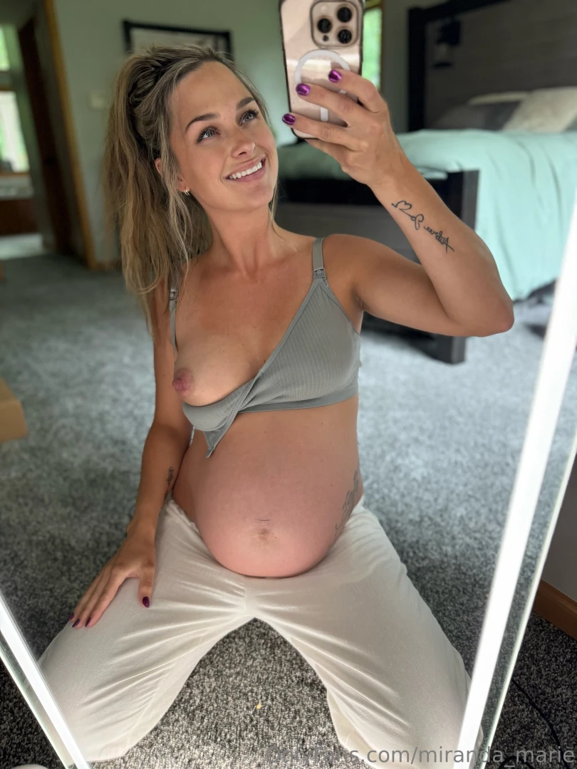 Getting the nursing bras ready 