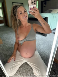 Getting the nursing bras ready