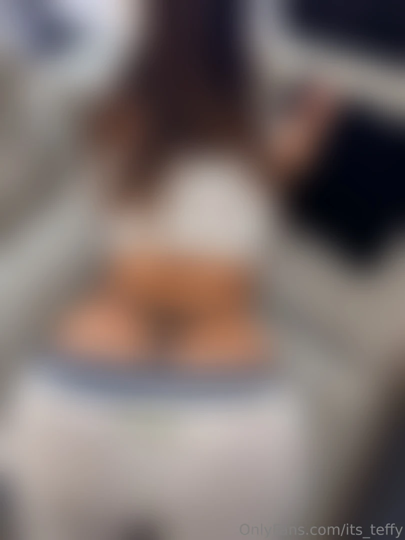 Oopsss whale tail while i tidy up the couch 