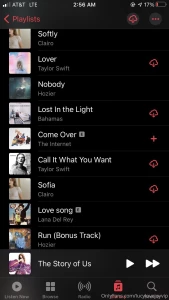 Music and podcasts of the week this playlist is rly romantic and just part 2