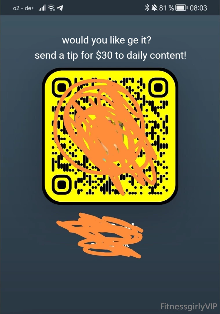 First fan to tip 30 will be added on my snap part 1 