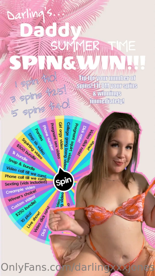 Summer time spin amp win literally my hottest wheel yet tons of prizes 