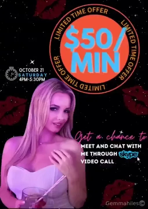 Exciting news baby you now have a chance to me et and chat with me 