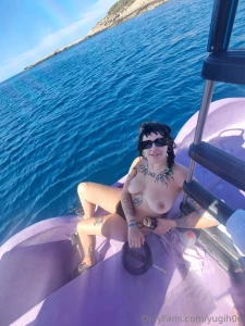 Look how cute i look having naughty fun on a boat part 1