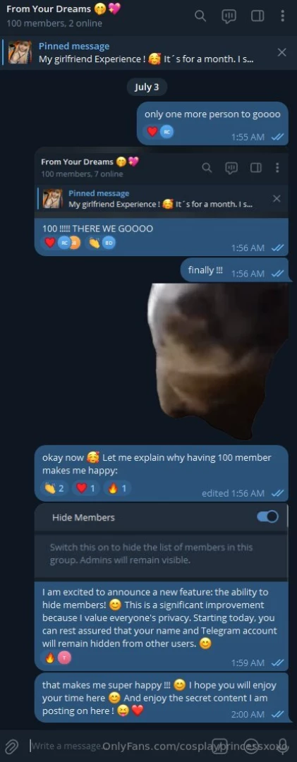 I finally reached 100 members if you want to join and get lifetime 