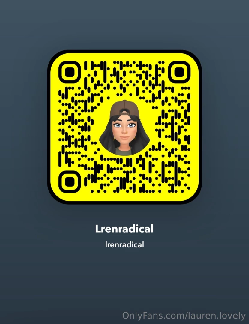 Lrenradical is my premium snapchat message for deets laurenrad free part 6 