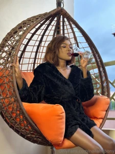 Just a chocolate queen enjoying a nice time are you having a good