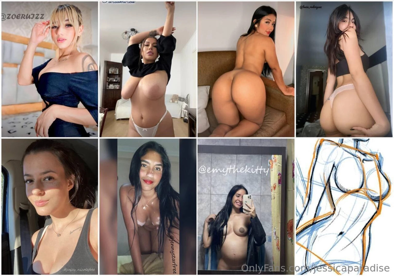 Zoeruizz ariamoreu iamthiana69 lucia_rodriguez juicy_nicolefree part 1 