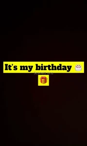 I m ready to receive my birthday gift in the form of tips babe