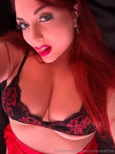 Very sexy naughty redhead glasses miniskirt sexy no panties red part 3