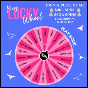 40 for 1 spins amp 60 for 2 spins also if you want a picture or video