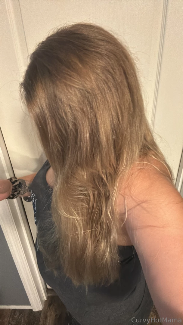 Colored my hair today you guys like the blonde 