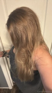 Colored my hair today you guys like the blonde