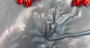 Can you see the outline of my pussy in satin