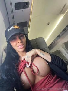 Airplane selfie part 1