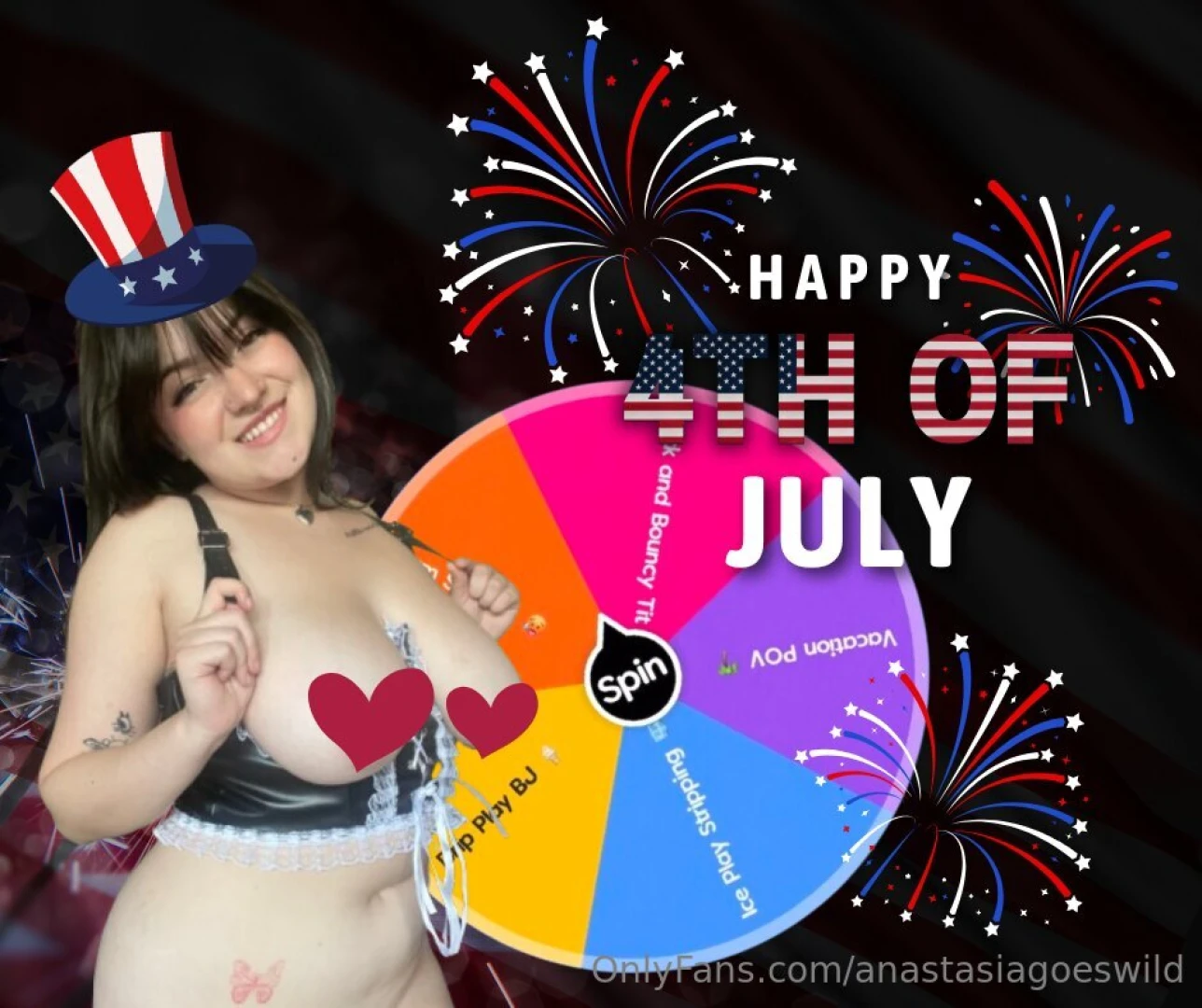 Independence day spin game the fireworks aren t the only thing going 