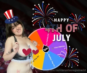 Independence day spin game the fireworks aren t the only thing going