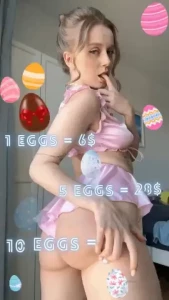 Happy easter it seems that the holy eggs have arrived and it s time to