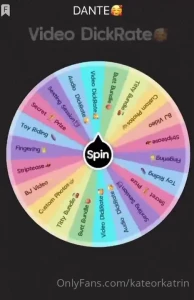 How lucky are you will you spin the wheel of fortune - and a chance to part 1