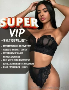 Do you want to be my next super vip