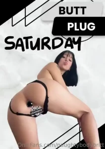 Butt plug saturday get my sextape half the price just tip 30 and i ll