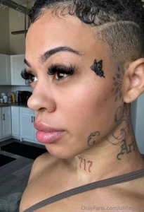 He wanna kiss me on my face tatts part 1